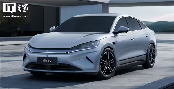 消息称比亚迪全新纯电动中型轿车“秦 L EV”将支持 800V+5C 超充，3 月 12 日上市