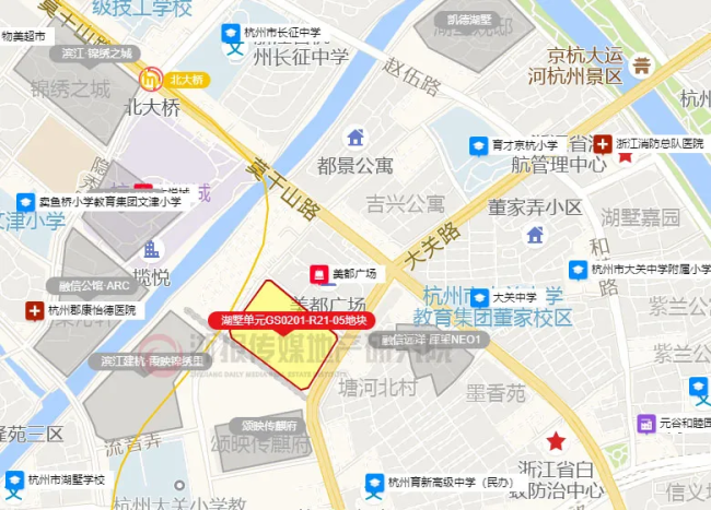 杭州最高楼面价项目设计出炉 豪宅品质再创新高