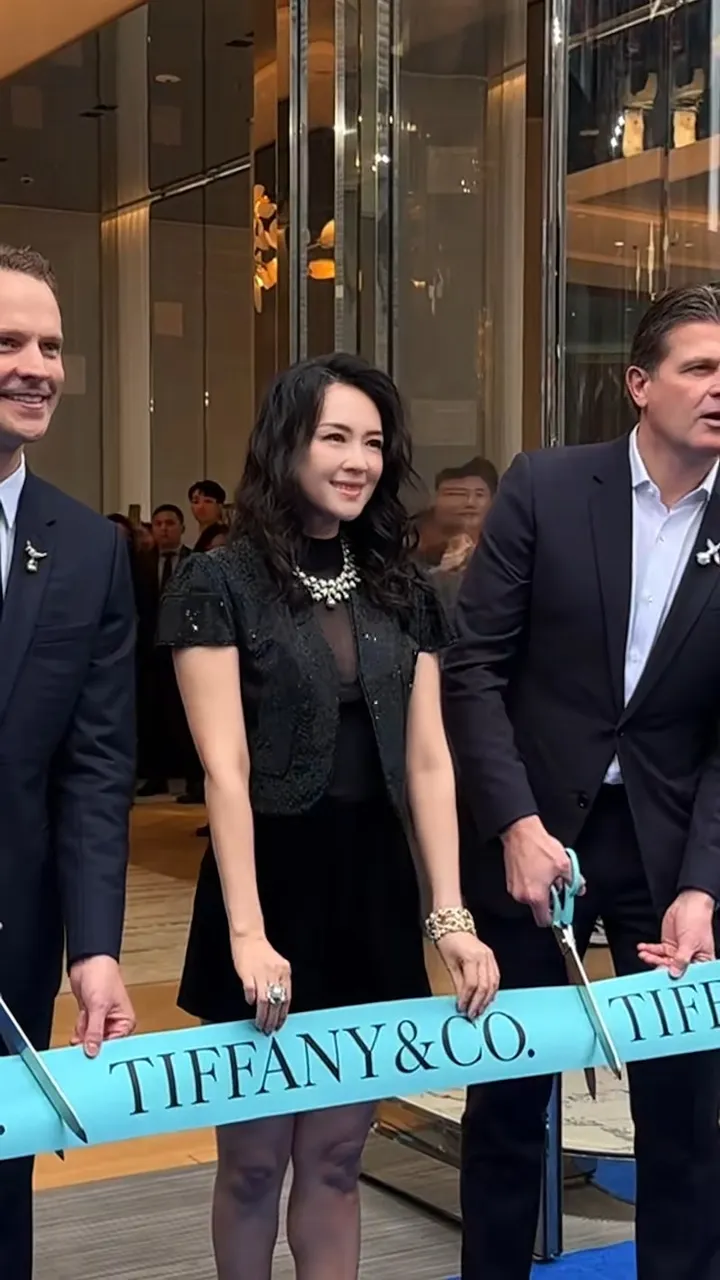 章子怡性感现身成都！黑纱透视装惊艳全场，生图却被批“医美痕迹明显”